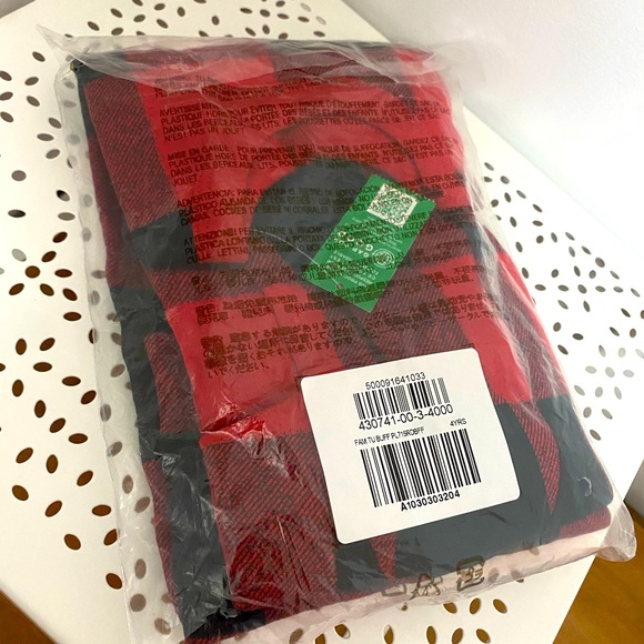 Toddler Pajamas, Red Buffalo - Picture 5 of 7